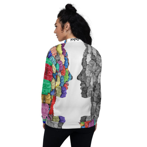 Chaqueta bomber all over unisex