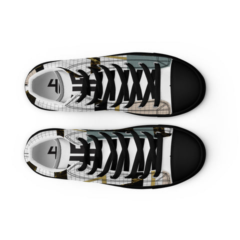 Zapatillas de lona de caña alta