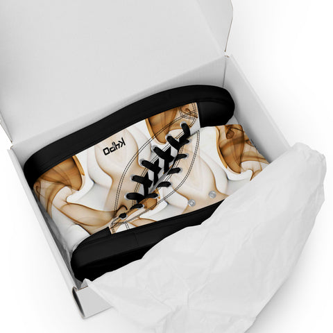 Zapatillas de lona de caña alta para hombre