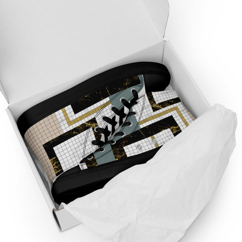 Zapatillas de lona de caña alta