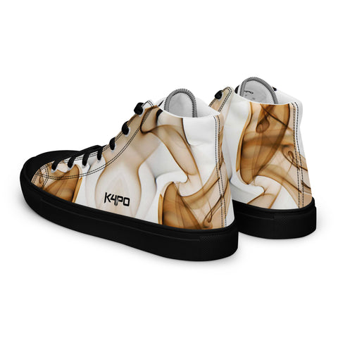 Zapatillas de lona de caña alta para hombre
