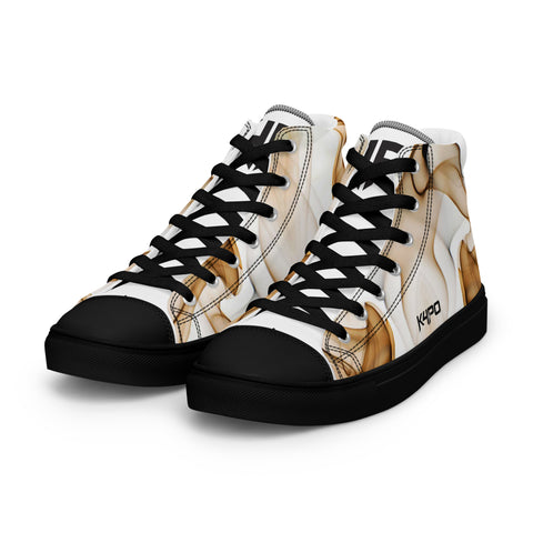 Zapatillas de lona de caña alta para hombre