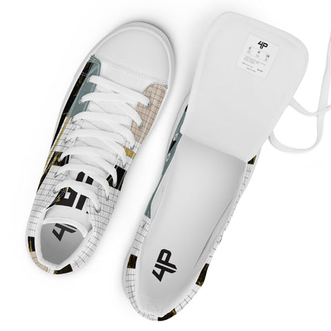 Zapatillas de lona de caña alta