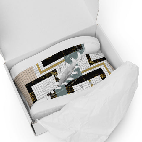 Zapatillas de lona de caña alta