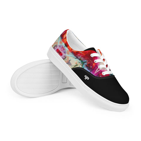 Zapatillas de lona con cordones para hombre