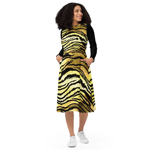 Vestido manga larga